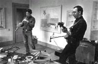 Thomas Gaudynski and Steve Nelson-Raney perform at St. Michael's Waiting Room in 1978.
