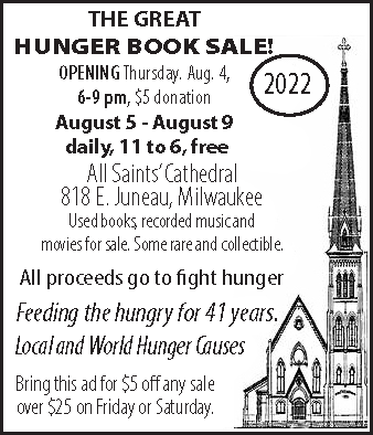 ALL SAINTS CATHEDRAL hunger book sale AUG2022